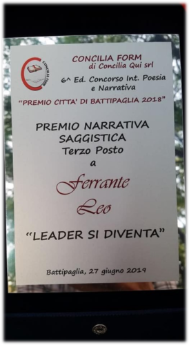 PREMIO CITTÀ DI BATTIPAGLIA 2018