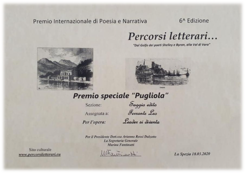 PREMIO SPECIALE PUGLIOLA